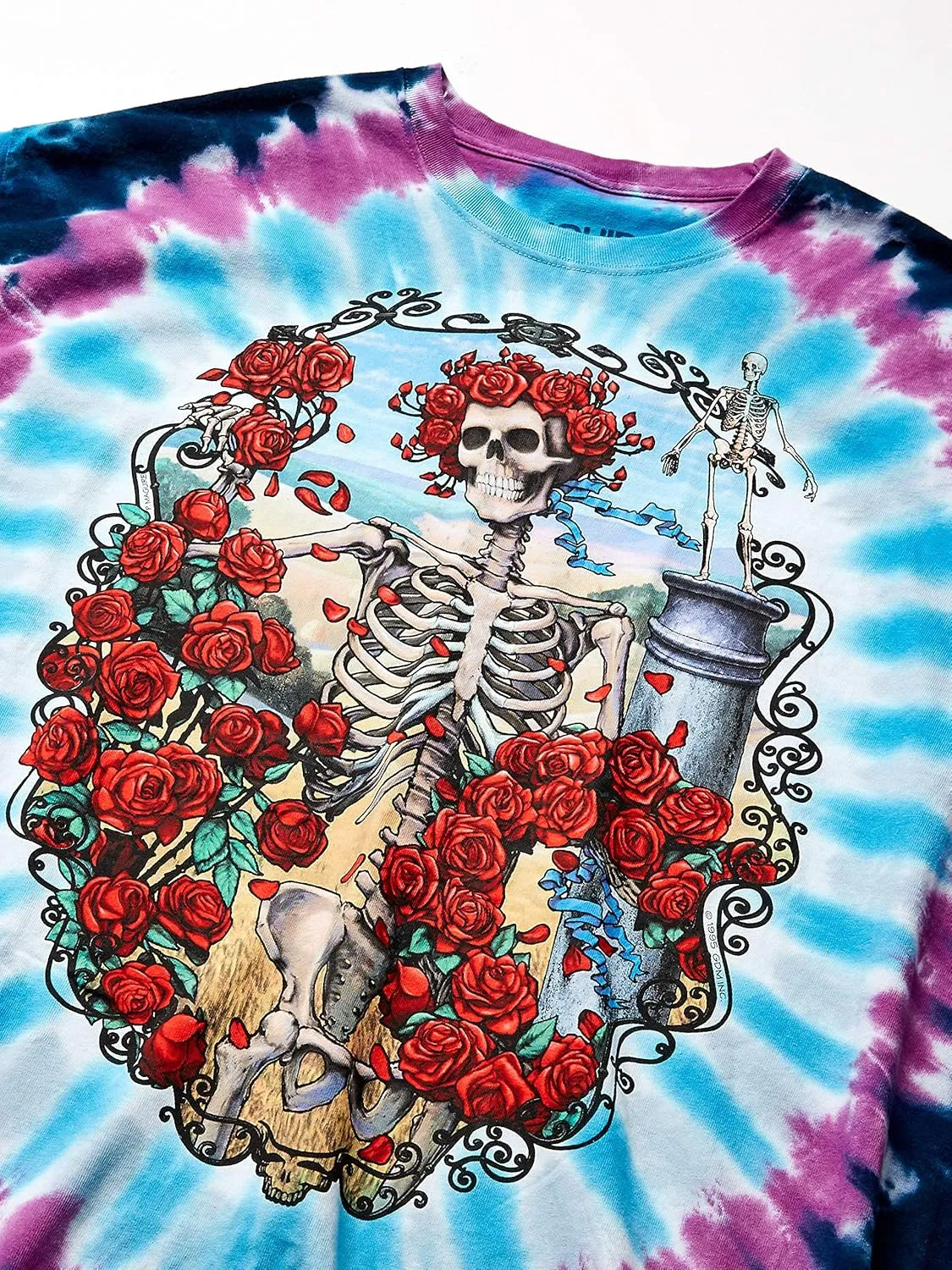 Liquid Blue Men's Grateful Dead 30th Anniversary Short-Sleeve T-Shirt