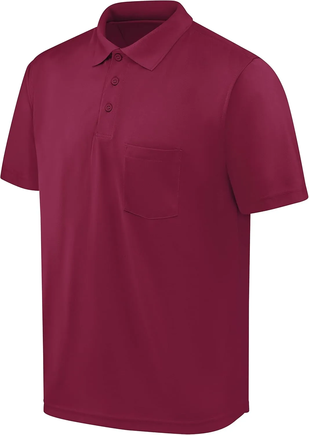 Red Kap Men's Short Sleeve Performance Knit Pocket Polo