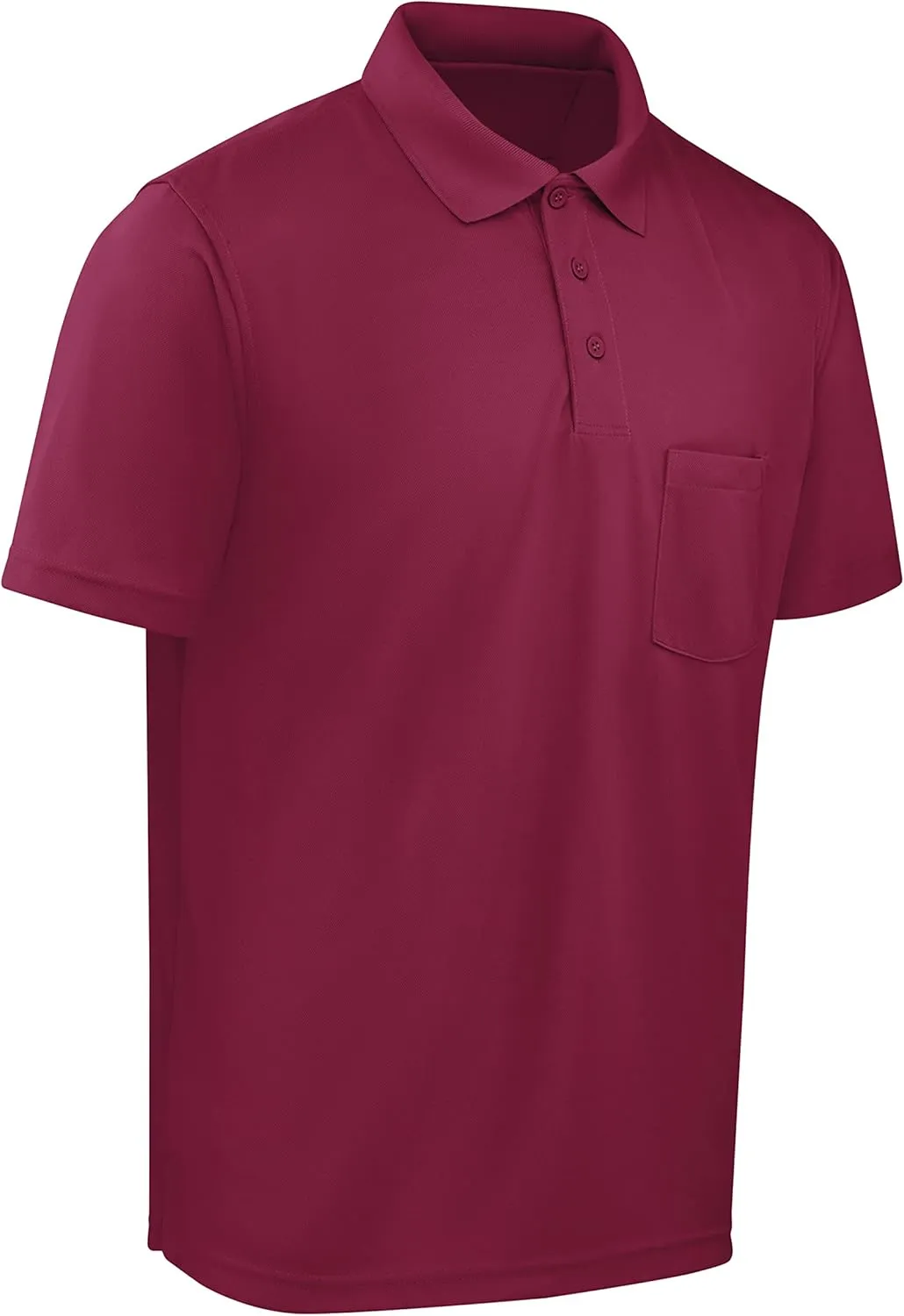Red Kap Men's Short Sleeve Performance Knit Pocket Polo