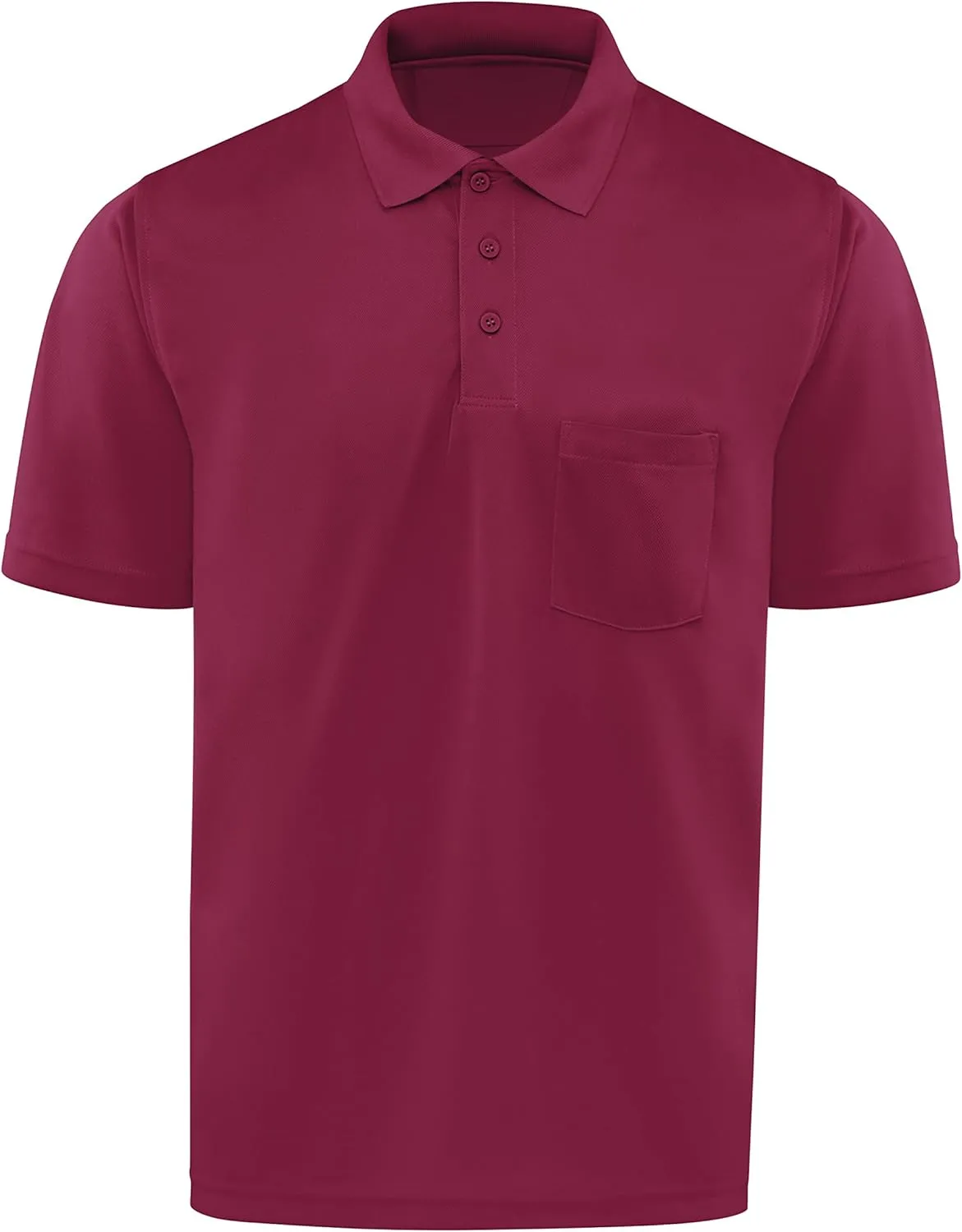 Red Kap Men's Short Sleeve Performance Knit Pocket Polo