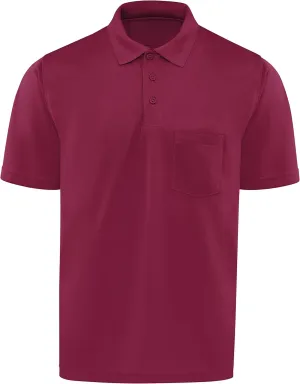 Red Kap Men's Short Sleeve Performance Knit Pocket Polo