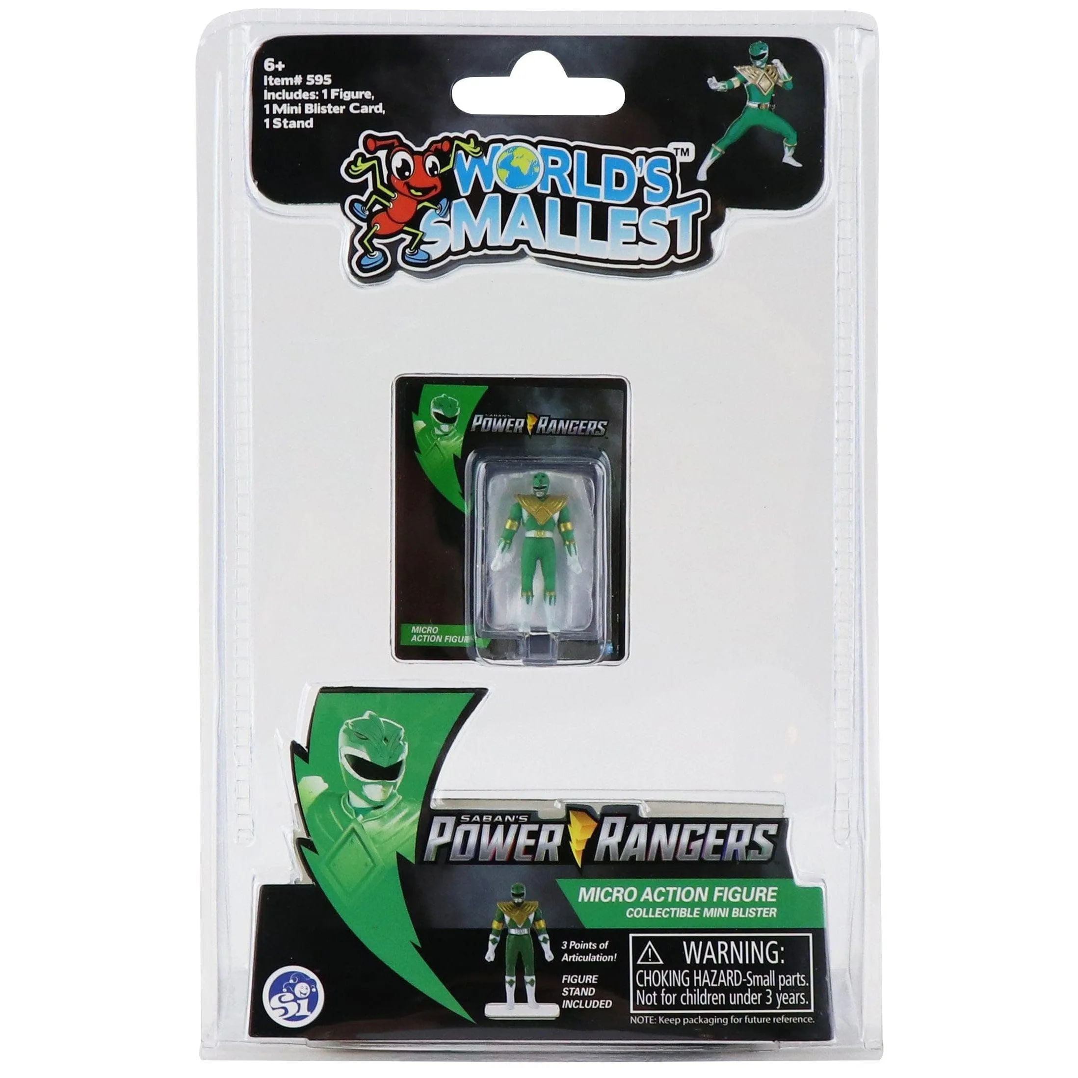 World's Smallest Power Rangers Assorted Styles