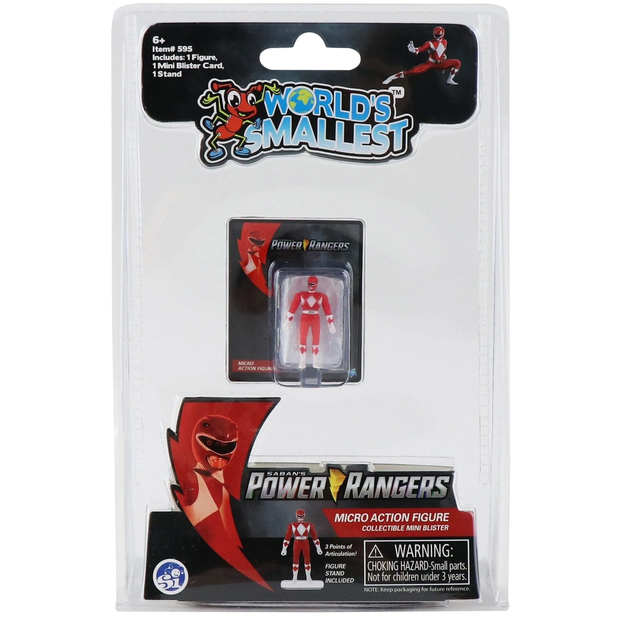 World's Smallest Power Rangers Assorted Styles