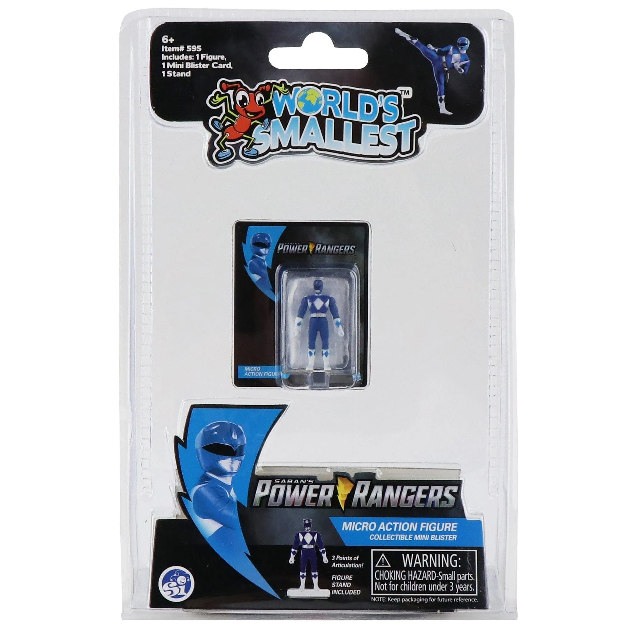 World's Smallest Power Rangers Assorted Styles