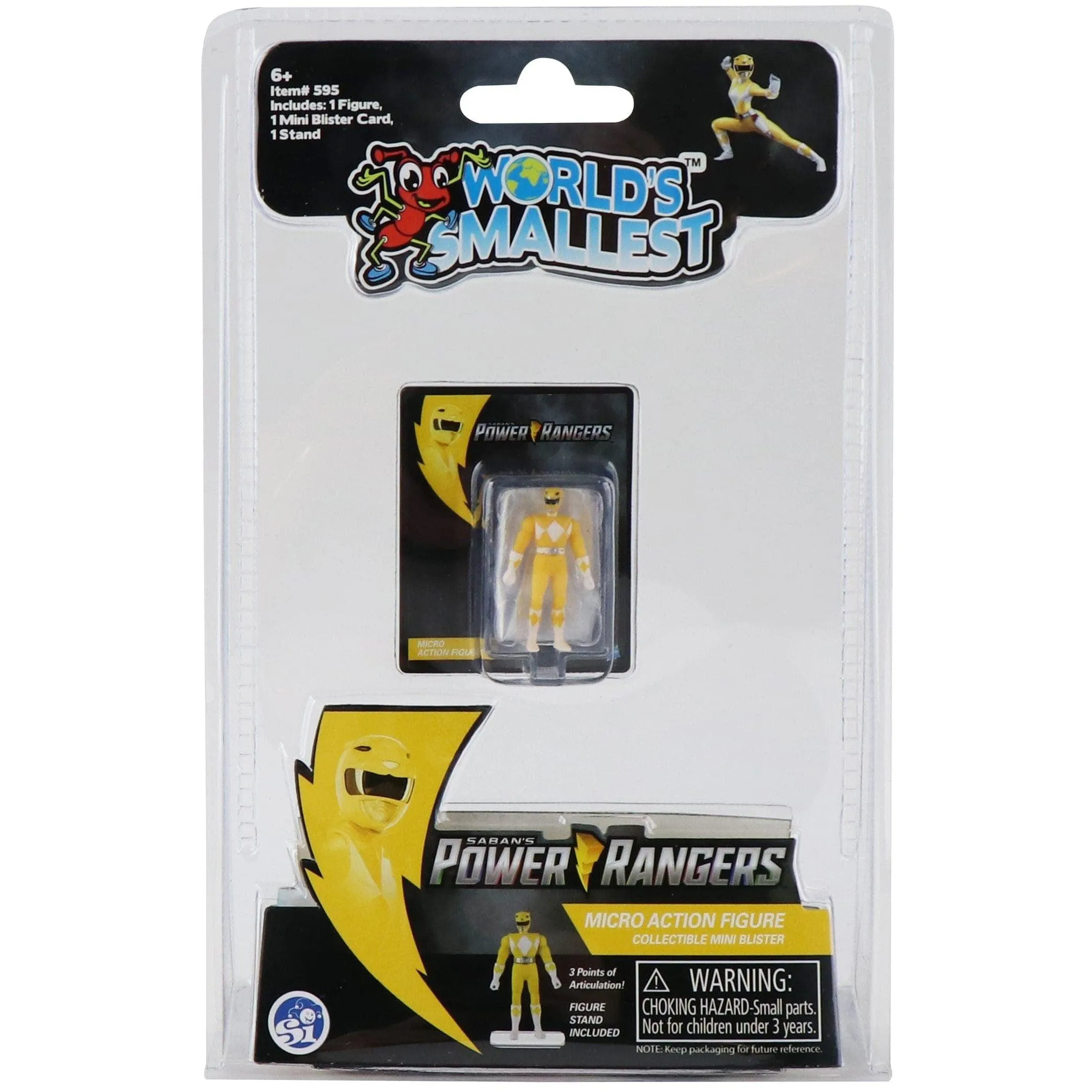 World's Smallest Power Rangers Assorted Styles