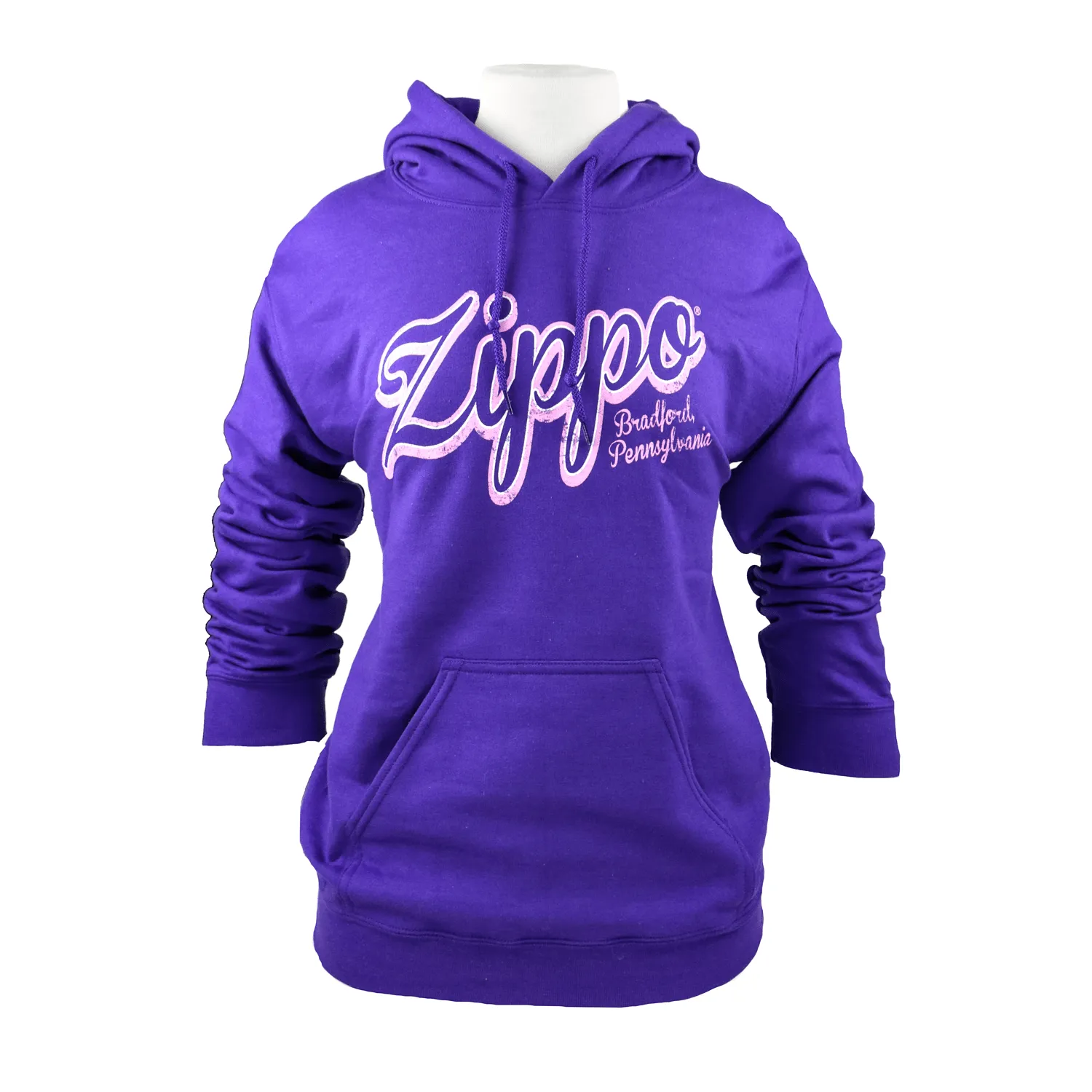 Zippo Bradford, PA Purple Hoodie